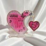 Heart shaped art piece